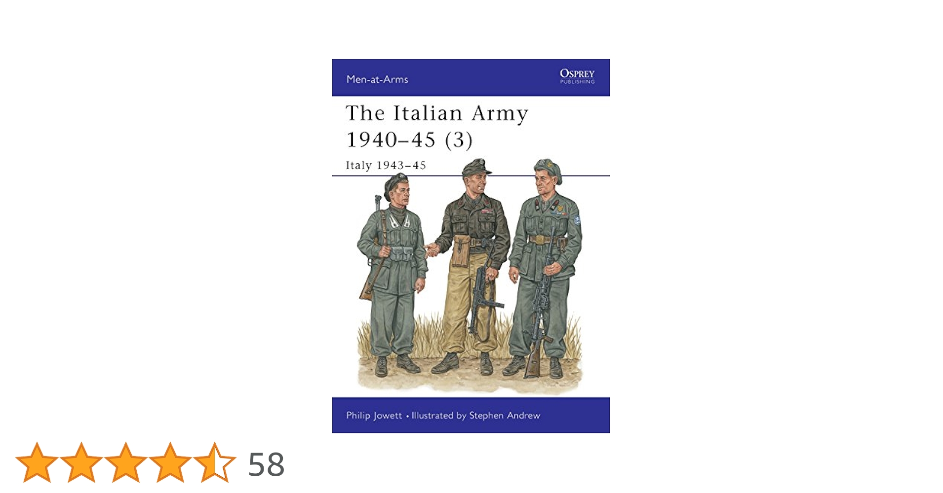 Amazon | The Italian Army 1940-45 (3): Italy 1943-45 (Men-at